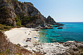 Capo Vaticano south of Tropea, Tyrrhenian Sea, Calabria, Mediterranean, Southern Italy, Europe