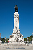 Monument at Praca Marques de Pombal, Marquess of Pombal square roundabout, Lisbon, Lisboa, Portugal