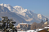 Chatillon castle, Aosta Valley, Italy