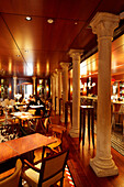 Restaurant in Palazzina Grassi Hotel, Design Philippe Starck, Sestriere San Marco 3247, Venice, Italy