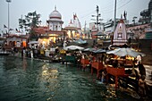 Haridwar  Uttaranchal, India, Ganges River.
