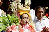 The queens and the ministers  The biggest Nat ritual is held in Taungbyon, about twenty kilometers north of Wagung, in august, for six days including the full moon of Wagung  During a nat pwè, festival, during which nats are propitiated, nat-kadaws dance.
