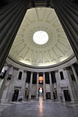 The interior view of Federal Hall National Memorial  New York City  New York  USA.