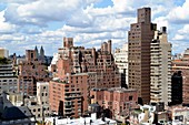 Looking West over the Upper East Side, Manhattan, New York City, USA