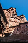 12th century, Aged, Alsace, ancient, architecture, Bas-Rhin, battlement, blue, building, castle, charming, color image, cultural, culture, day, defence, enchanting, Europe, facade, fort, fortification, fortress, France, gracious, haut, heritage, historic,