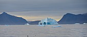 Greenland, Nutaarmiut region, Baffin Bay, Icebergs