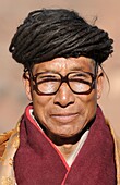 China, Qinghai, Amdo, Jiantsa county, Ngagpa Ngakpa or lay practitoner of tibetan Buddhism