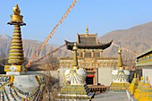 China, Qinghai, Amdo, Tongren Rebkong, Monastery of Gomar Guomari Si
