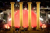 Montjuic fountain - Font Màgica de Montjuic -, Barcelona, Spain