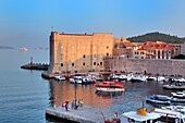 Dubrovnik harbor, Dalmatia, Croatia