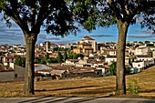 Cinchon general panoramic view, Madrid, Spain