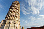 Duomo, Dom und Torre pendente, Schiefer Turm, Piazza dei Miracoli, Piazza del Duomo, UNESCO Weltkulturerbe, Pisa, Toskana, Italien, Europa