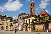 Santi Giovanni e Reparata, Kirche, Piazza San Giovanni, Via Duomo, Altstadt von Lucca, UNESCO Weltkulturerbe, Lucca, Toskana, Italien, Europa