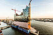 Elbphilharmonie in der Hafencity, Hamburg, Deutschland