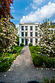 Villa at the Aussenalster of Hamburg, Northern Germany, Germany