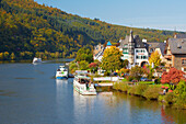View of Traben, Traben-Trarbach, Mosel, Rhineland-Palatinate, Germany, Europe