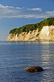 Chalk cliffs, Jasmund National Park, Ruegen, Mecklenburg-Western Pomerania, Germany