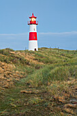 List lighthouse, Ellenbogen, Sylt, Schleswig-Holstein, Germany