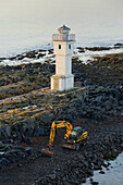 The old lighthouse in Akranes, Akranes, West Iceland, Iceland