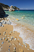 Rocks at Spiaggia Sansone, Elba Island, Tuscany, Italy