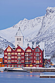 Svolvaer, Austvagoya, Lofoten, Nordland, Norway
