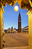 Campanile, St Marks Square, San Marco, Venice, Italy