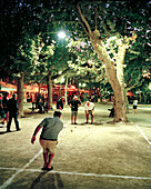 FRANCE, men playing pentaque, Saint Tropez