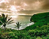 USA, Hawaii, scenic Pololu lookout, The Big Island