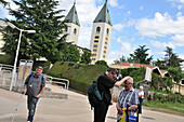 Church of St James, pilgrimage town of Medugorje south of Mostar, Bosnia and Herzegovina