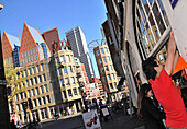 Blick über den Kalvermarkt, Den Haag, Niederlande