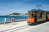Tram, Port de Soller, Majorca, Spain