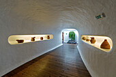 Corridor in Mirador del Rio created by Cesar Manrique, Lanzarote, Canary Islands, Spain