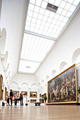 Hall of old masters, Hamburger Kunsthalle, Hamburg, Germany