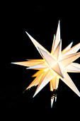 Illuminated Christmas star, Germany