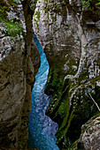 View to river Soca, Alpe-Adria-Trail, Trenta,  Slovenia