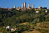 San Gimignano, Toskana, Italien