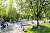 Clara Zetkin park, Leipzig, Saxony, Germany