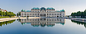 Schloss Belvedere mit Schlossgarten, Barock, Wien, Österreich