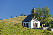 Postalm chapel, Postalm, Salzkammergut, Salzburg Land, Austria