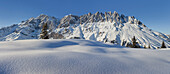 Blick vom Hochkeil auf den Hochkönig, Mühlbach, Salzburg Land, Österreich