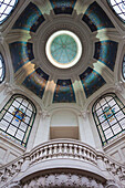 France, Nord-Pas de Calais Region, Nord Department, French Flanders Area, Lille, Palais des Beaux-Arts, art museum, ceiling detail