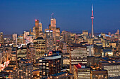 Toronto Skyline at Night, Toronto, Ontario