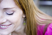 Close Up Portrait of a Woman, Yaletown, British Columbia