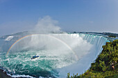 Horseshoe Falls and the Maid of the Mist, Niagara Falls, Ontario, Canada