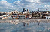 France, Paris, reflection of the city