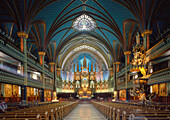 Canada Montréal Église Notre Dame