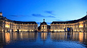 France, Aquitaine, Bordeaux, Place de la Bourse