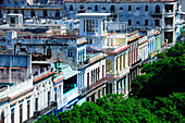 Paseo del Prado street in Havana, Cuba