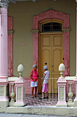 Two old womens in Pinar del Rio, Cuba