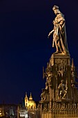 KING CHARLES IV STATUE KNIGHTS SQUARE OLD TOWN STARE MESTO PRAGUE CZECH REPUBLIC